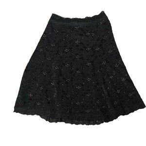 CAbi Women’s Lace Skirt Black Size XS